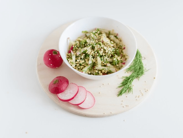 野菜とソバ